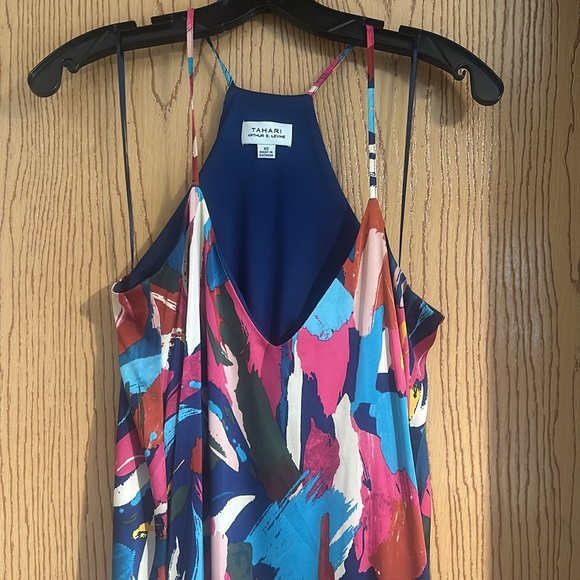 Tahari by Arthur S. Levine Floral Print Maxi Dress - Picture 3 of 9